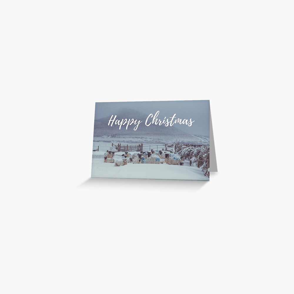 Happy Christmas Greeting Card