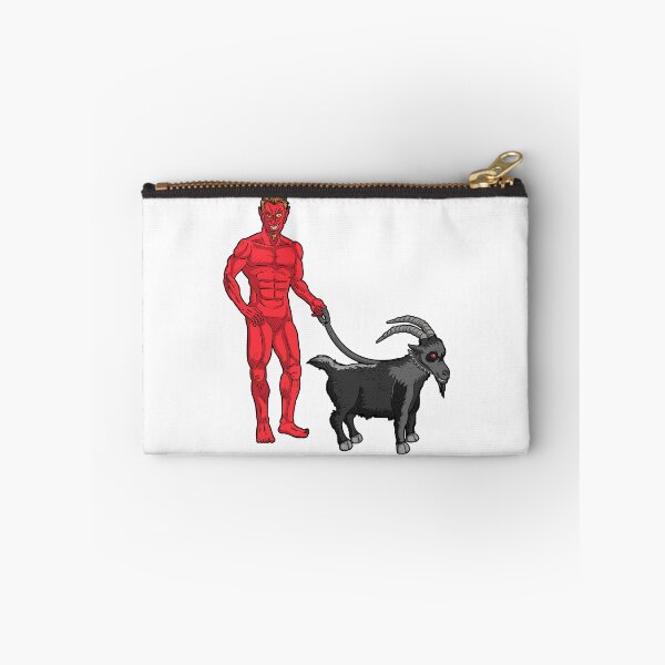 Item preview, DEVIL WITH GOAT ON A LEASH  designed and sold by Dwarf-Monkey.