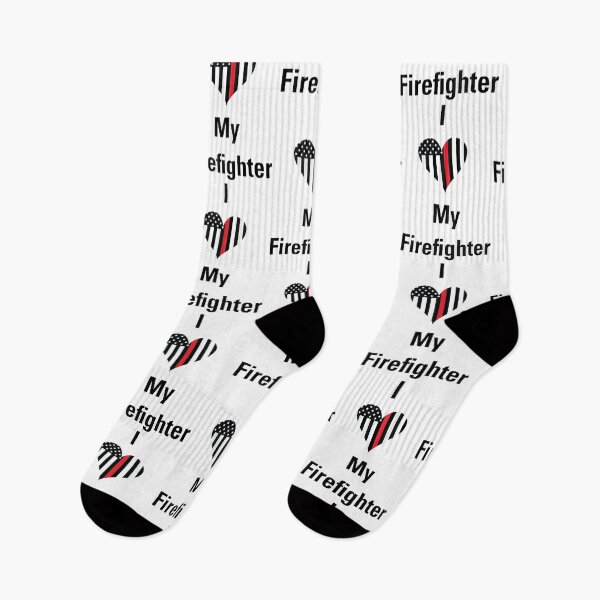 Item preview, I Love My Firefighter  designed and sold by CM-PD.