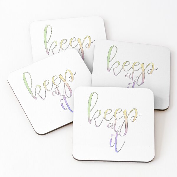 Item preview, Keep At It designed and sold by TheWriteShoppe.