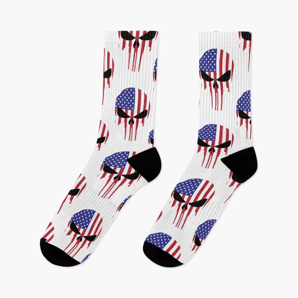 Item preview, American Flag (Skull) designed and sold by CM-PD.