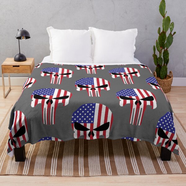 Item preview, American Flag (Skull) designed and sold by CM-PD.
