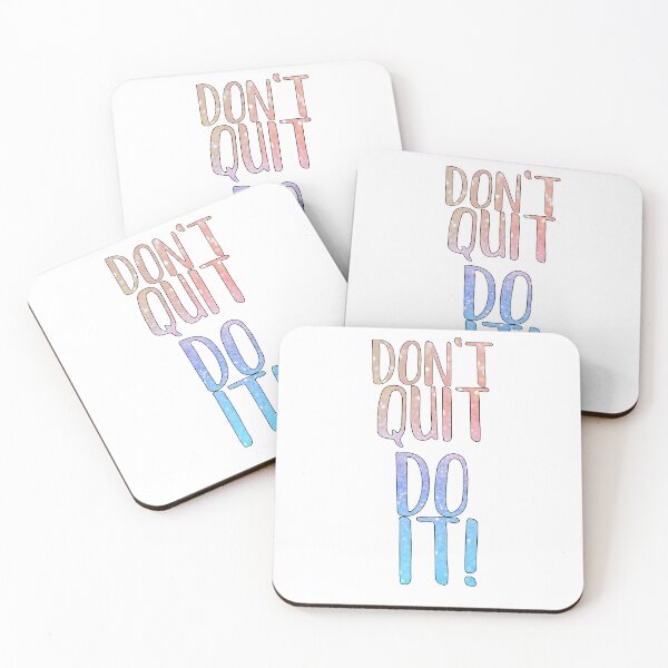 Item preview, Don't Quit. Do It! designed and sold by TheWriteShoppe.