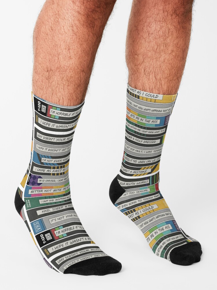 Brooklyn Nine Nine Titles Of Your Sex Tapes Socks By