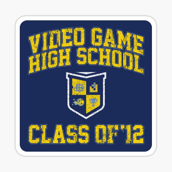 Video Game High School Stickers for Sale