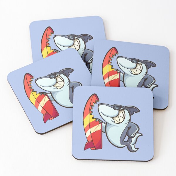 Item preview, Surfing shark designed and sold by Earthsavers.