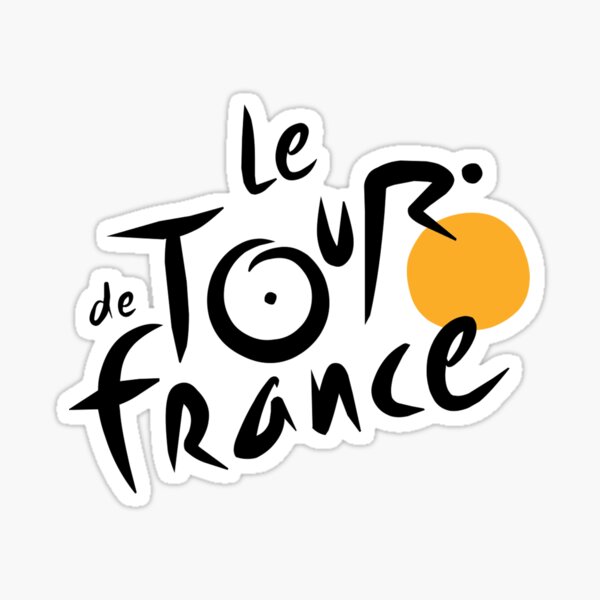 Tour De France Logo Sticker