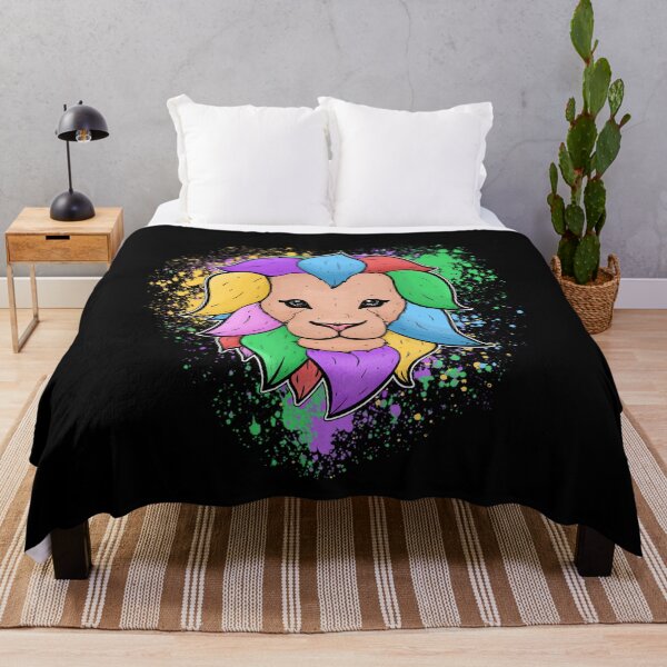 Item preview, Holi Lion Festival Color Blob Colorful Gift designed and sold by Ventein.