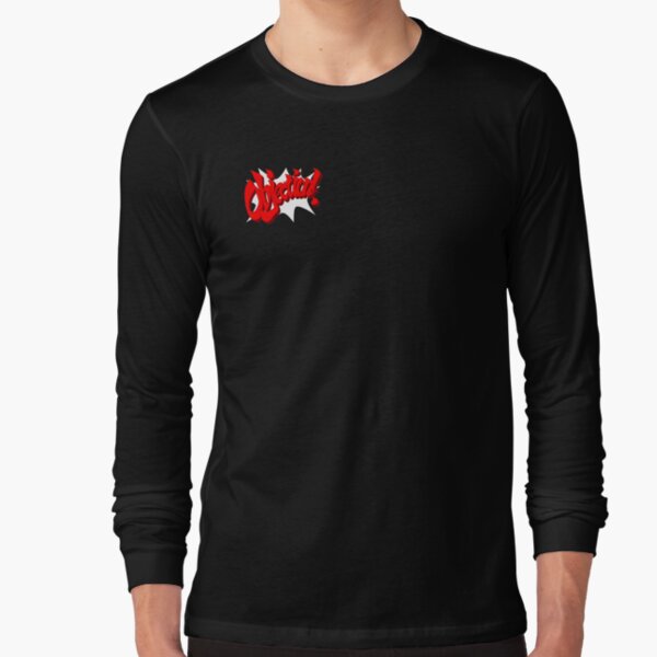 OBJECTION - Phoenix Wright T-shirt manches longues