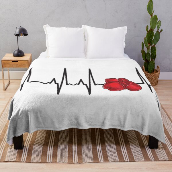 Item preview, Boxing Heartbeat designed and sold by teesaurus.