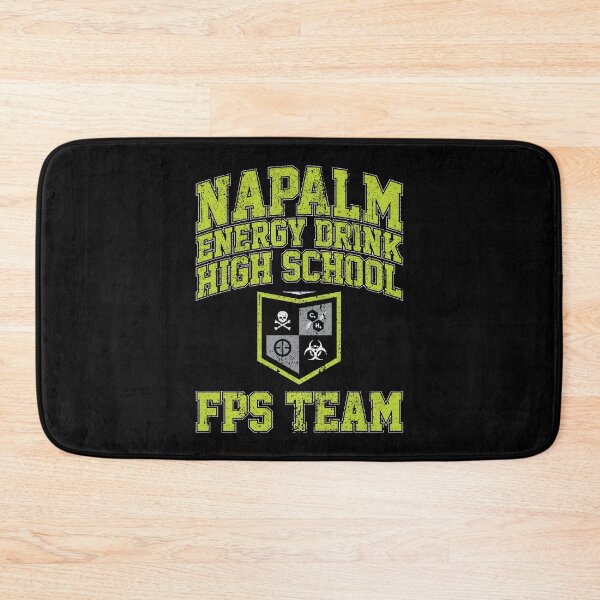 Item preview, Napalm Energy Drink High School FPS Team designed and sold by huckblade.
