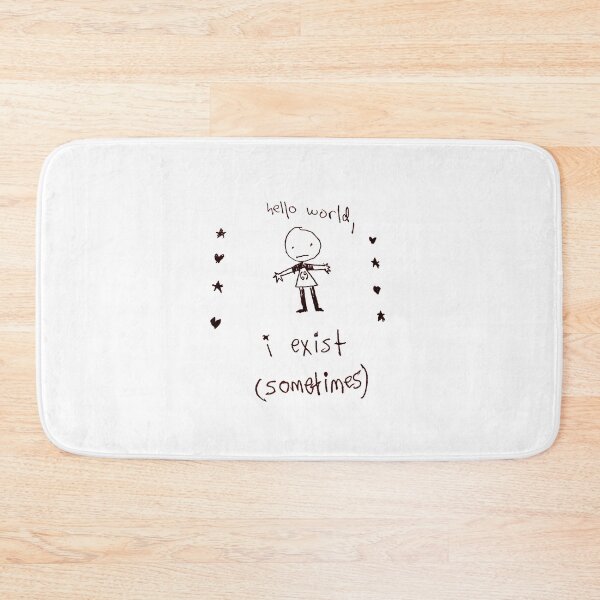 Item preview, i exist (sometimes) designed and sold by april aberdeen.