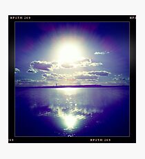 Sunshine through the clouds - Series No.10 Photographic Print