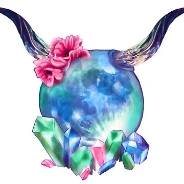 Artwork thumbnail, Taurus Moon by Mimzy Whimzy