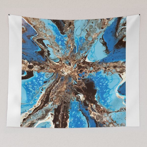 Item preview, Acrylic Painting of Abstract Blue designed and sold by painttime.