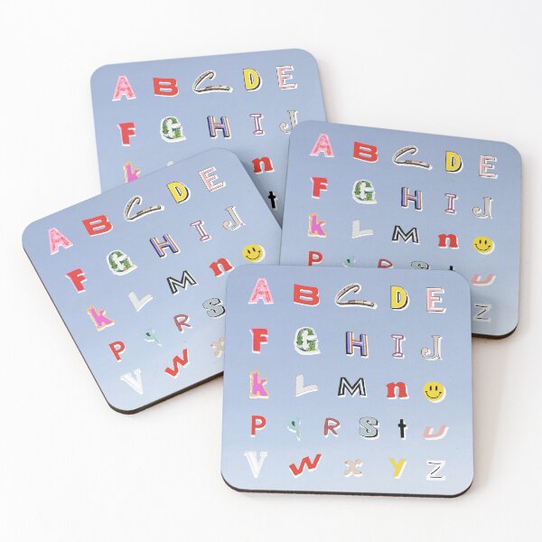 Item preview, Alphabet soup designed and sold by stempluspetal.