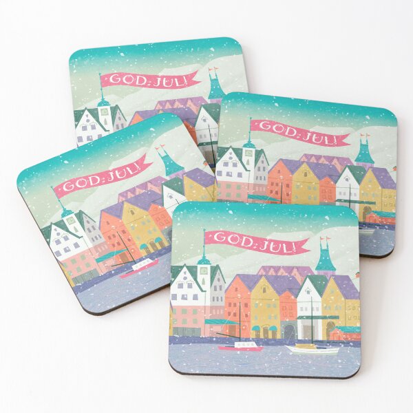Item preview, Norwegian Christmas greeting designed and sold by Prints by Tracy Sabin.