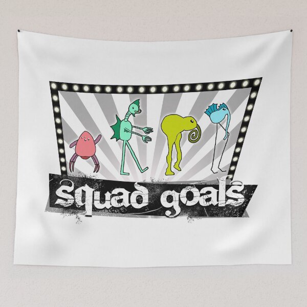 Item preview, Squad Goals - Crazy Monsters designed and sold by Jared Davies.