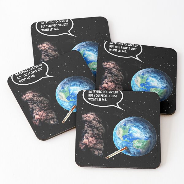 Item preview, earth warning designed and sold by Loui  Jover.