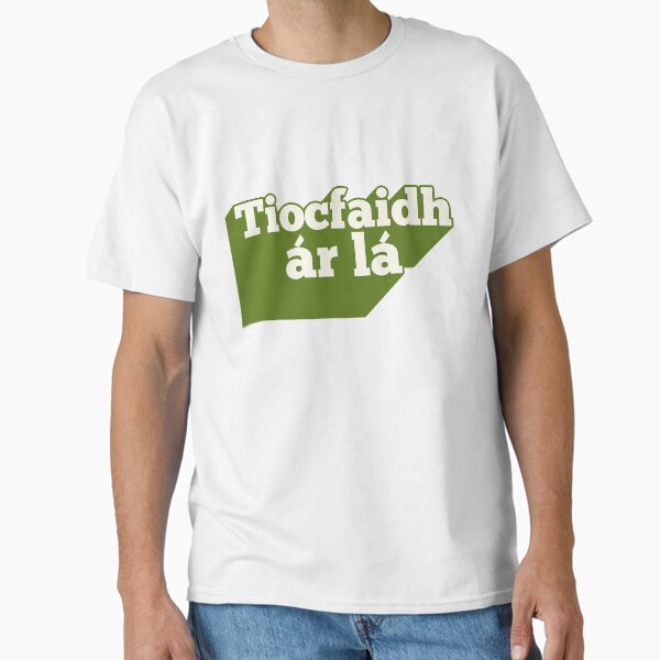 Vista previa del artículo con la obra «Tiocfaidh ár lá / Nuestro día llegará», diseñado y vendido por AestheticNow.