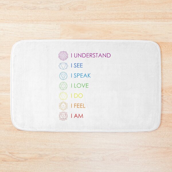 Chakras Bath Mat