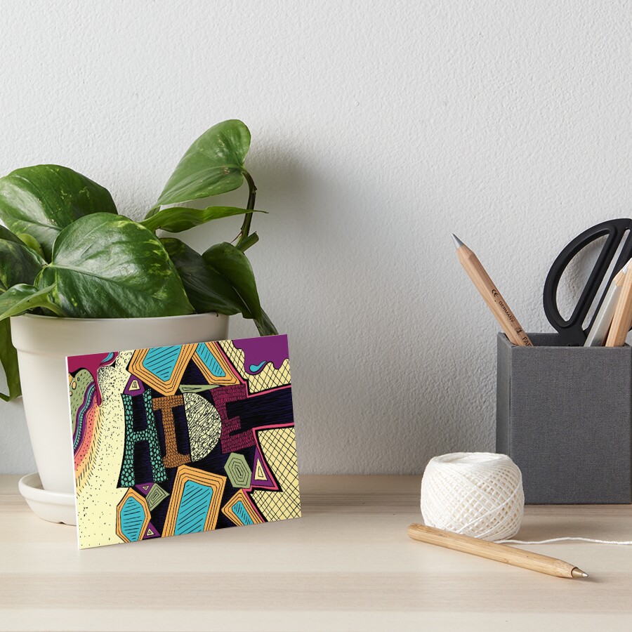 Item preview, Art Board Print designed and sold by LunarSlant.