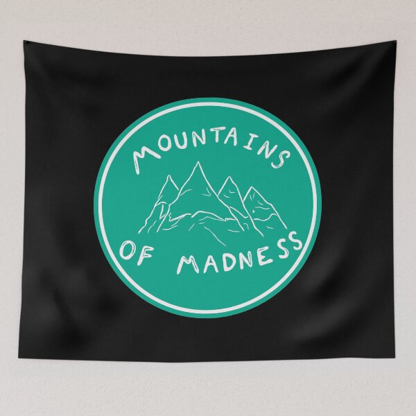 Item preview, Mountains of Madness - Teal designed and sold by MOREDANKMEMES.
