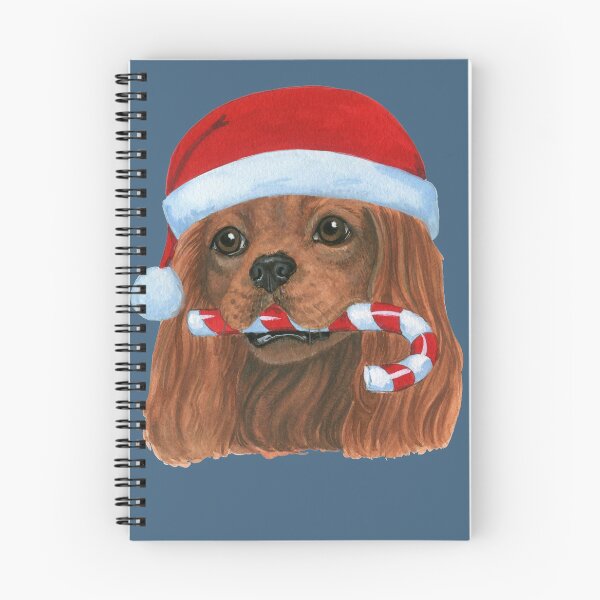 Item preview, Christmas Cavalier King Charles Spaniel Ruby designed and sold by amberwjohnson.