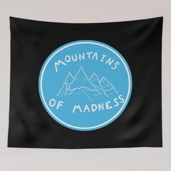 Item preview, Mountains of Madness - Ice Blue designed and sold by MOREDANKMEMES.