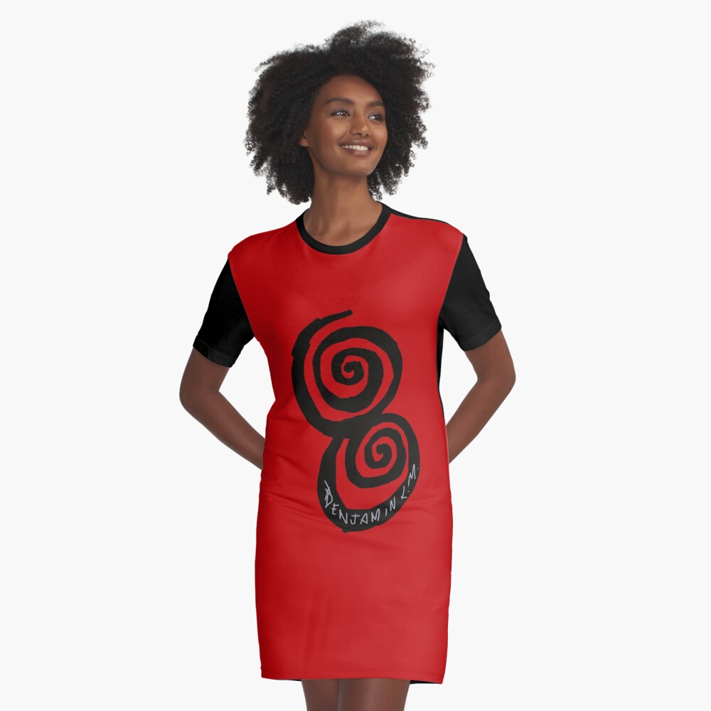 Item preview, Graphic T-Shirt Dress designed and sold by BenjaminLM7.