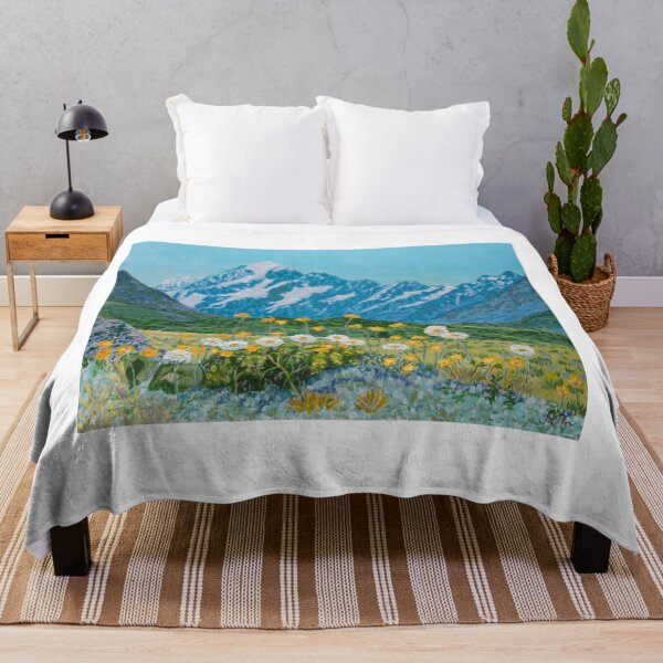 Item preview, Mount Cook (Aoraki) and flowers, New Zealand designed and sold by AntonL18.