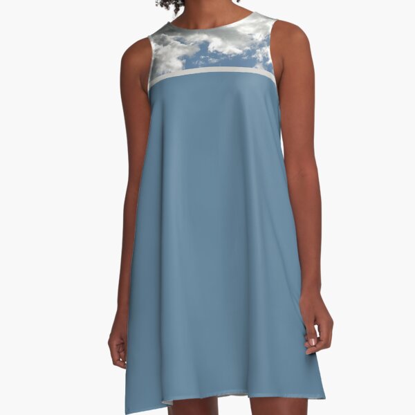 Clouds, Nature Photography by Courtney Hatcher A-Line Dress