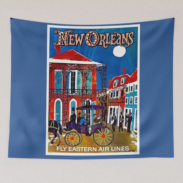 Item preview, EASTERN AIRLINES; Fly to New Orleans Advertising Print designed and sold by posterbobs.