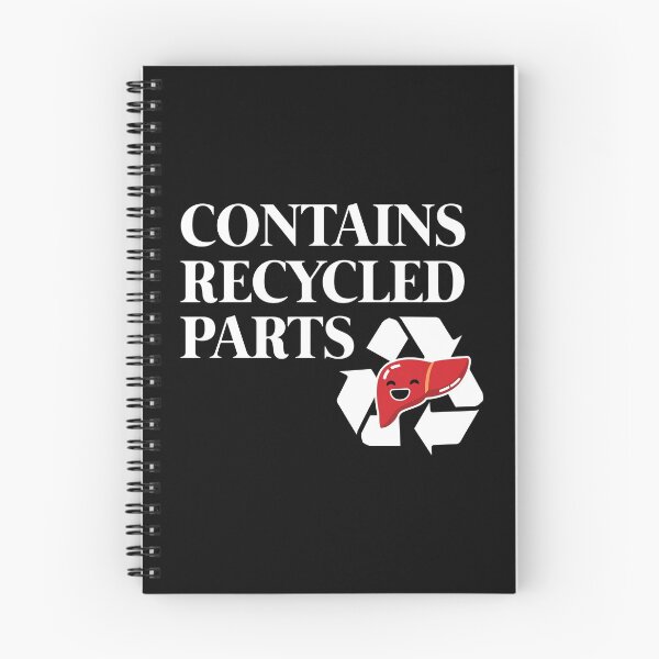 Item preview, Funny Contains Recycled Parts Liver Transplant Gift  design designed and sold by Lisbob.