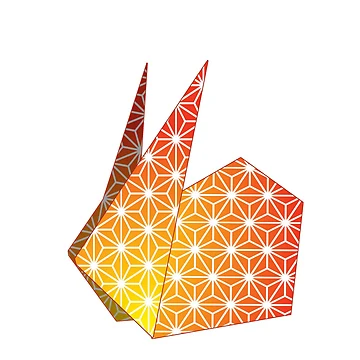 Artwork thumbnail, Origami Rabbit by sakura-daydream