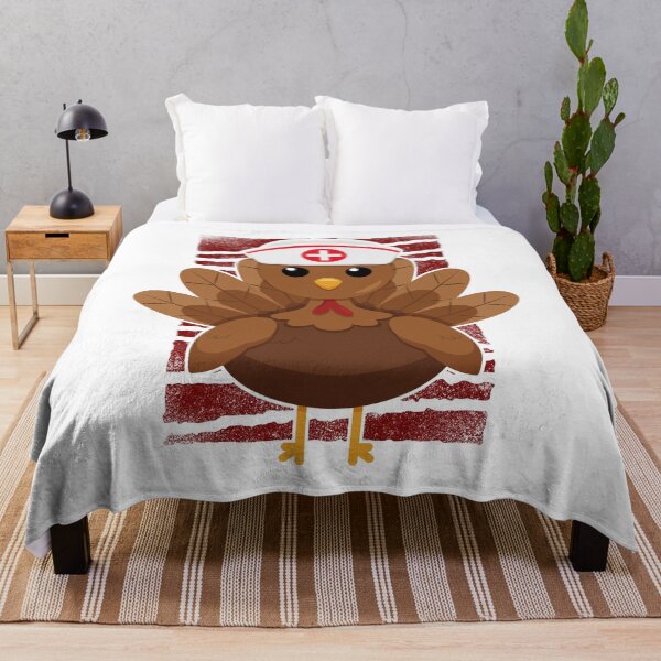 Item preview, Cute Nurse Thanksgiving Turkey Humor designed and sold by findgreatshirts.