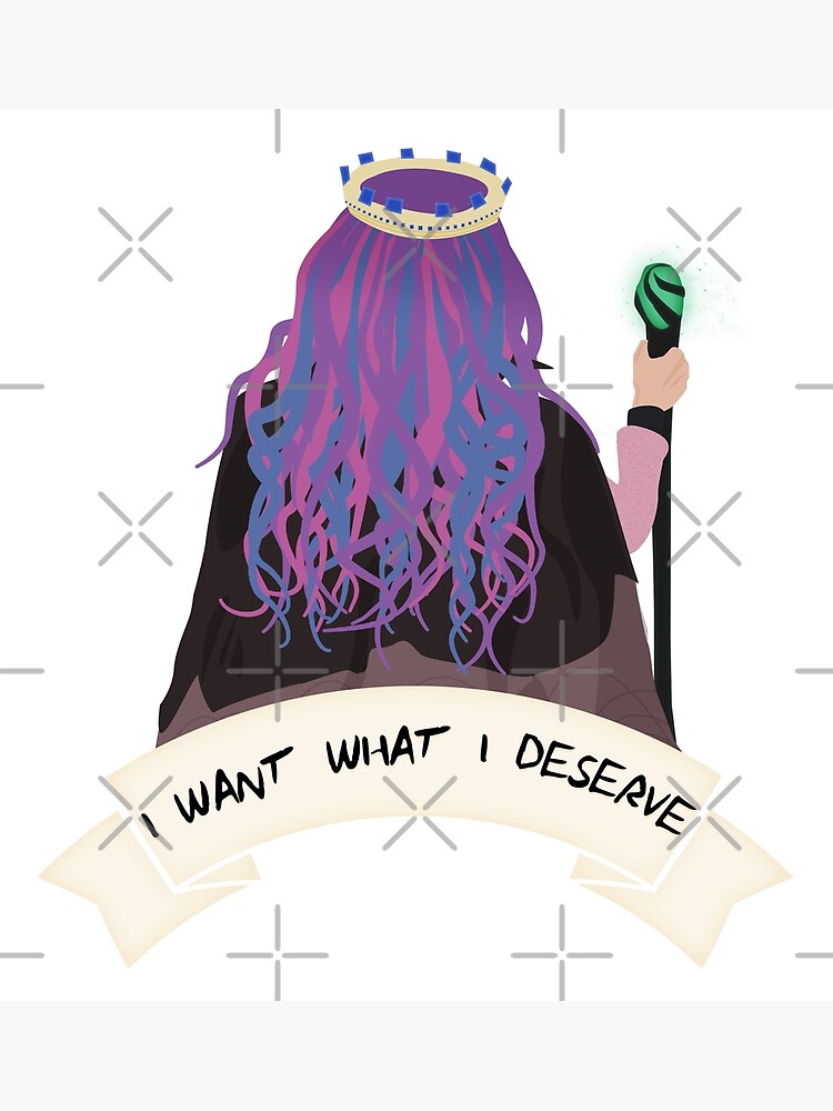 Download Queen Of Mean Descendants 3 Greeting Card By Deannaciar Redbubble