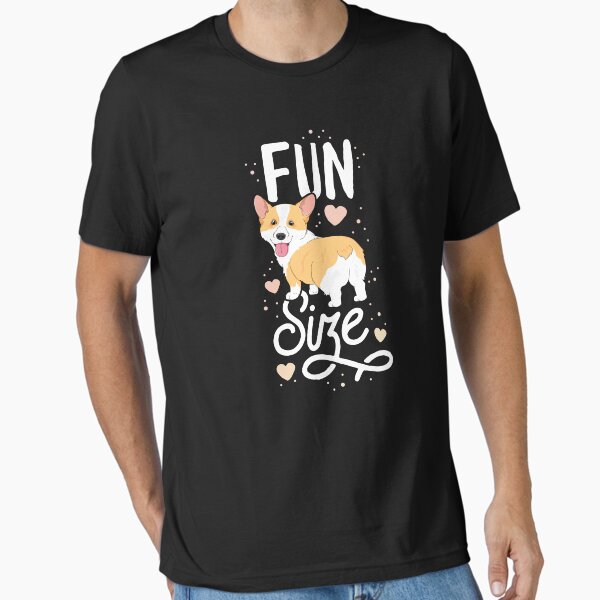 Item preview, Fun Size Corgi Shirt Funny Butt Puppy Lover Small Dog Mama designed and sold by 14thFloor.