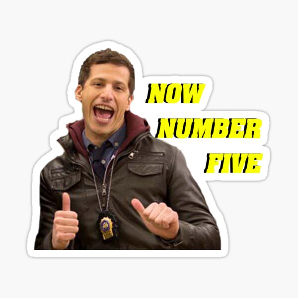 Item preview, Jake Peralta Now Number Five I Want it That Way designed and sold by ColoradoLive.