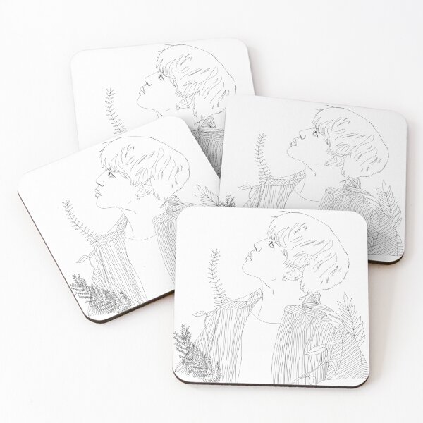 Item preview, Flower boy soft jimin bts designed and sold by NiamhYoungArt.