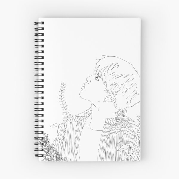 Item preview, Flower boy soft jimin bts designed and sold by NiamhYoungArt.