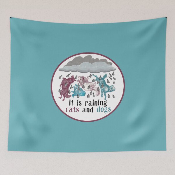 Item preview, Raining Cats and Dogs designed and sold by bushwombat.
