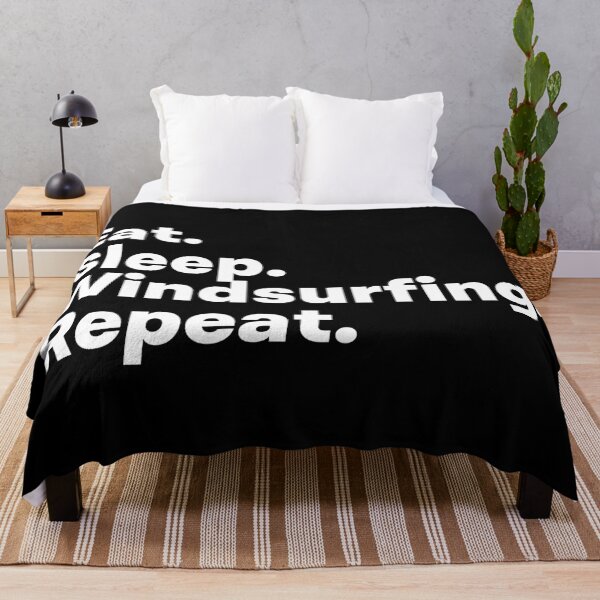 Item preview, Eat Sleep Windsurfing Repeat designed and sold by teesaurus.