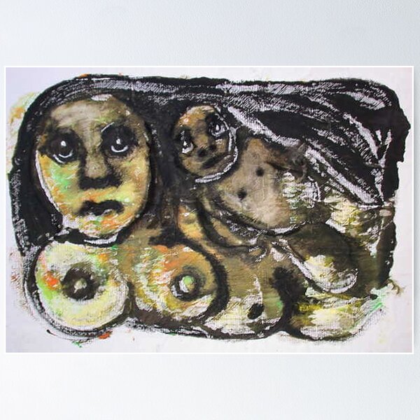 Item preview, Mother and Child, Bernard Lacoque-4 designed and sold by ArtLacoque.