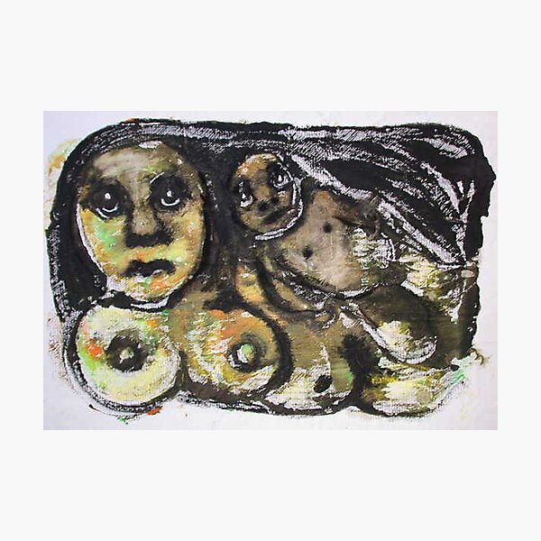 Artikelvorschau, Mother and Child, Bernard Lacoque-4 entworfen und verkauft von ArtLacoque.