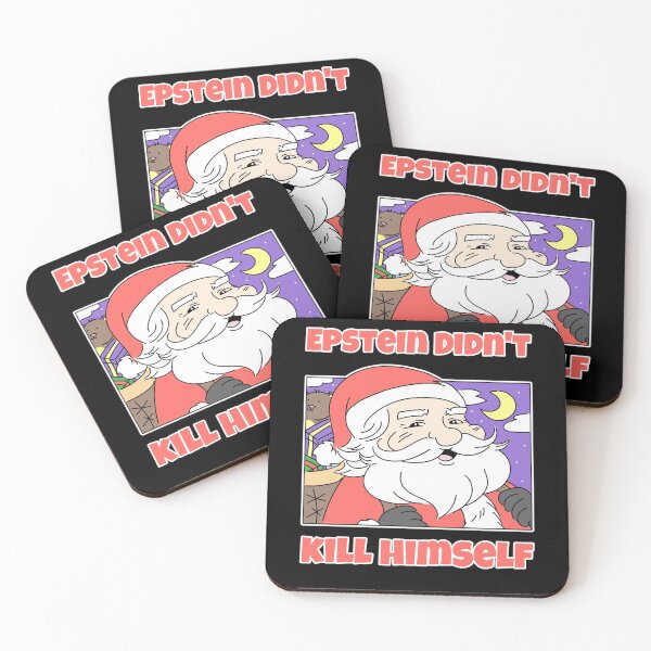 Item preview, Epstein Didn't Kill Himself Santa Claus Christmas Graphic designed and sold by tronictees.