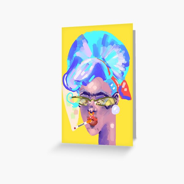 Basura Greeting Cards | Redbubble