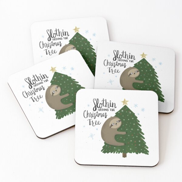 Item preview, Sloth christmas designed and sold by Anna Fox.