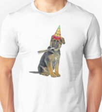 German Shepherd Birthday Unisex T-Shirt