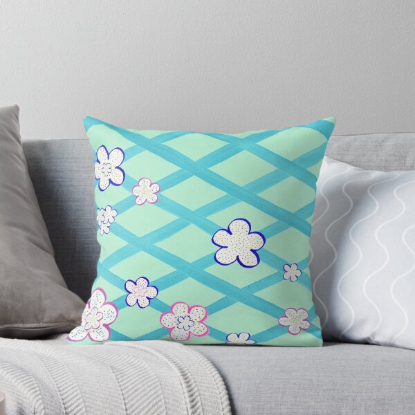 Item preview, Baby Blue Flower Garden designed and sold by Irina Sztukowski.